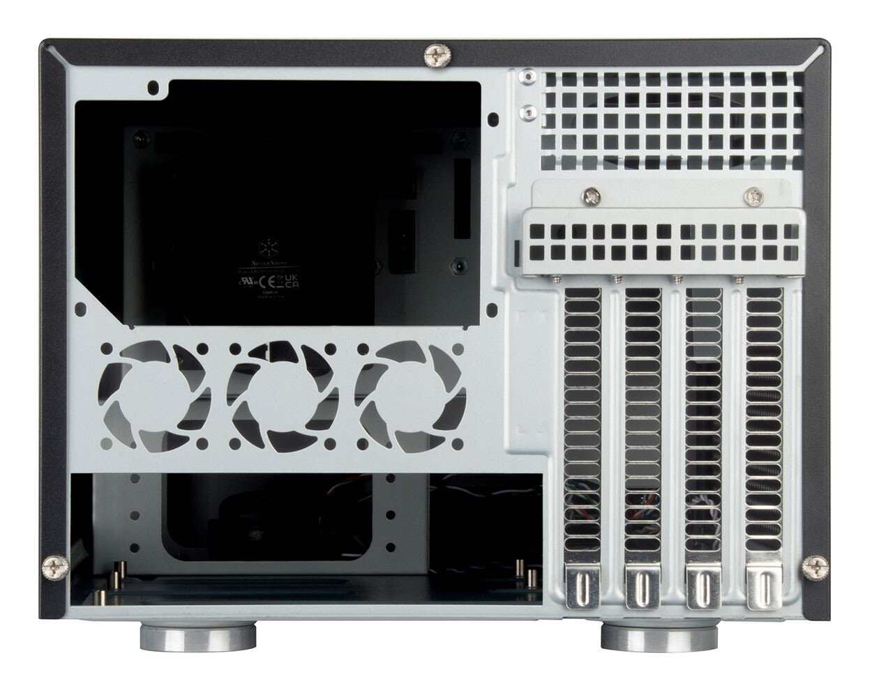 SilverStone Unveils CS351 Micro-ATX Case Builds Intersecting NAS+Gaming Use- cases