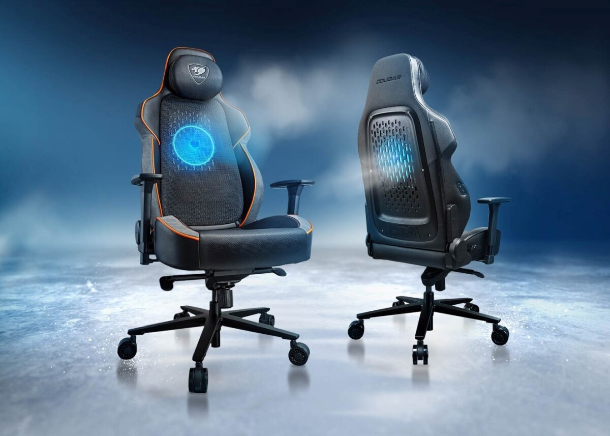 Introducing COUGAR: A Range of 7 Gaming Chair Models, Including the ARMOR  AIR with Switchable Backrest Material