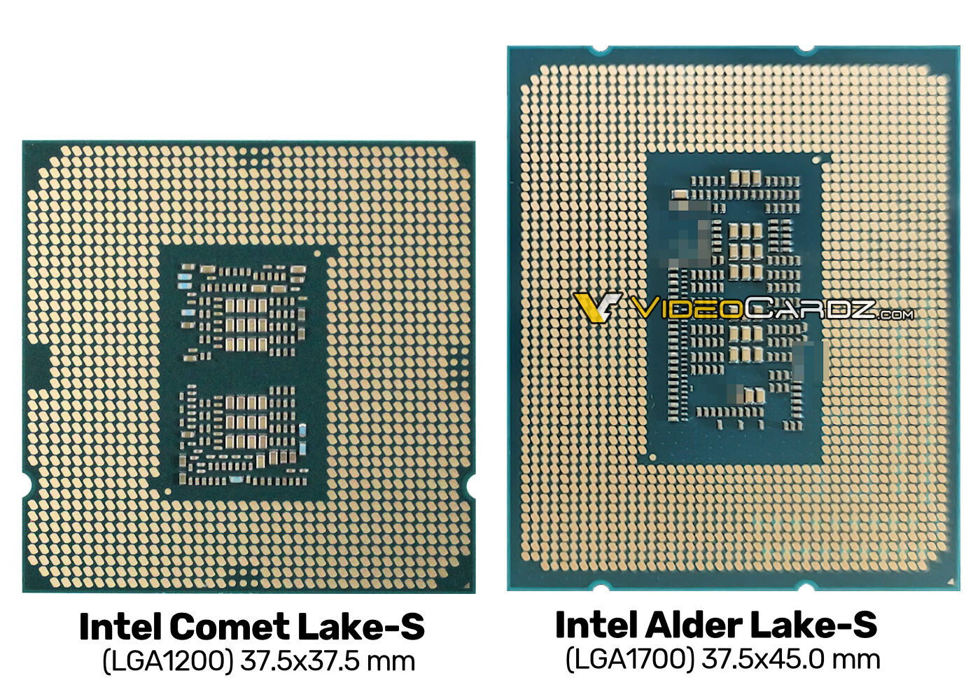LGA 1700 socket won't be compatible with current coolers 
