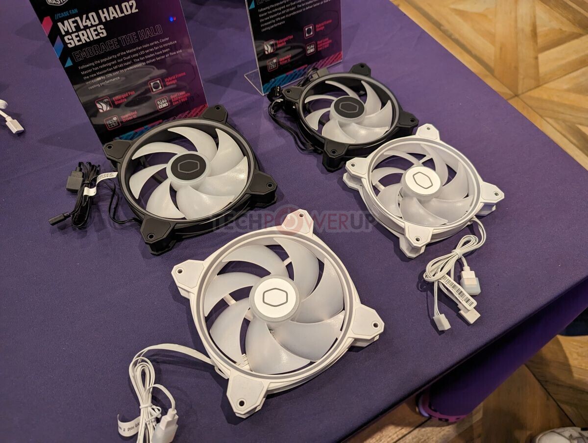 Cooler master best sale static pressure fans