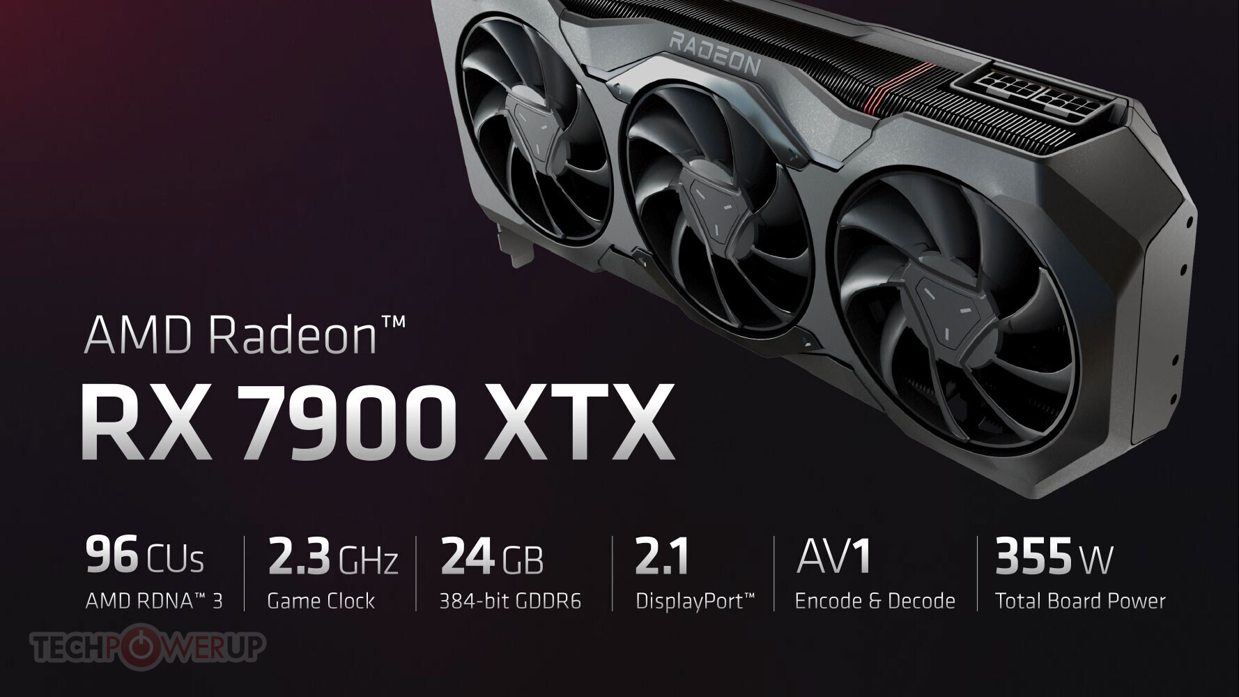 AMD Announces the $999 Radeon RX 7900 XTX and $899 RX 7900 XT, 5nm RDNA3, DisplayPort 2.1, FSR 3.0 FluidMotion | TechPowerUp