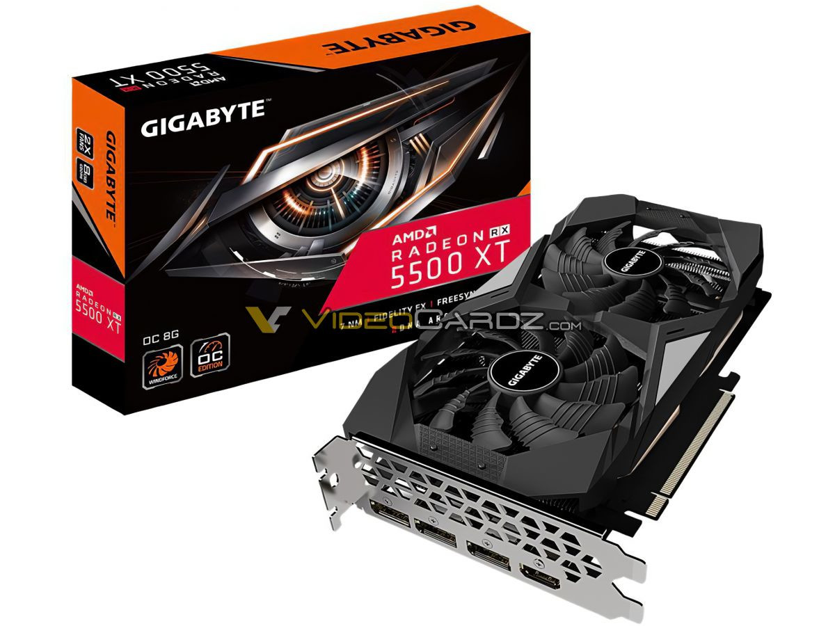 Custom AMD Radeon RX 5500 XT Spotted from Gigabyte and ASRock | TechPowerUp