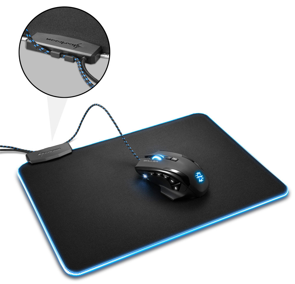 Verduisteren een vergoeding reinigen Sharkoon Announces 1337 RGB Illuminated Gaming Mouse Mat | TechPowerUp