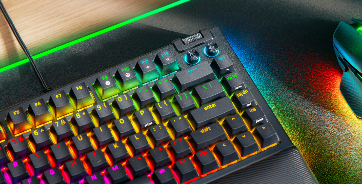 Razer Blackwidow V4 75% review – modding meets gaming done right