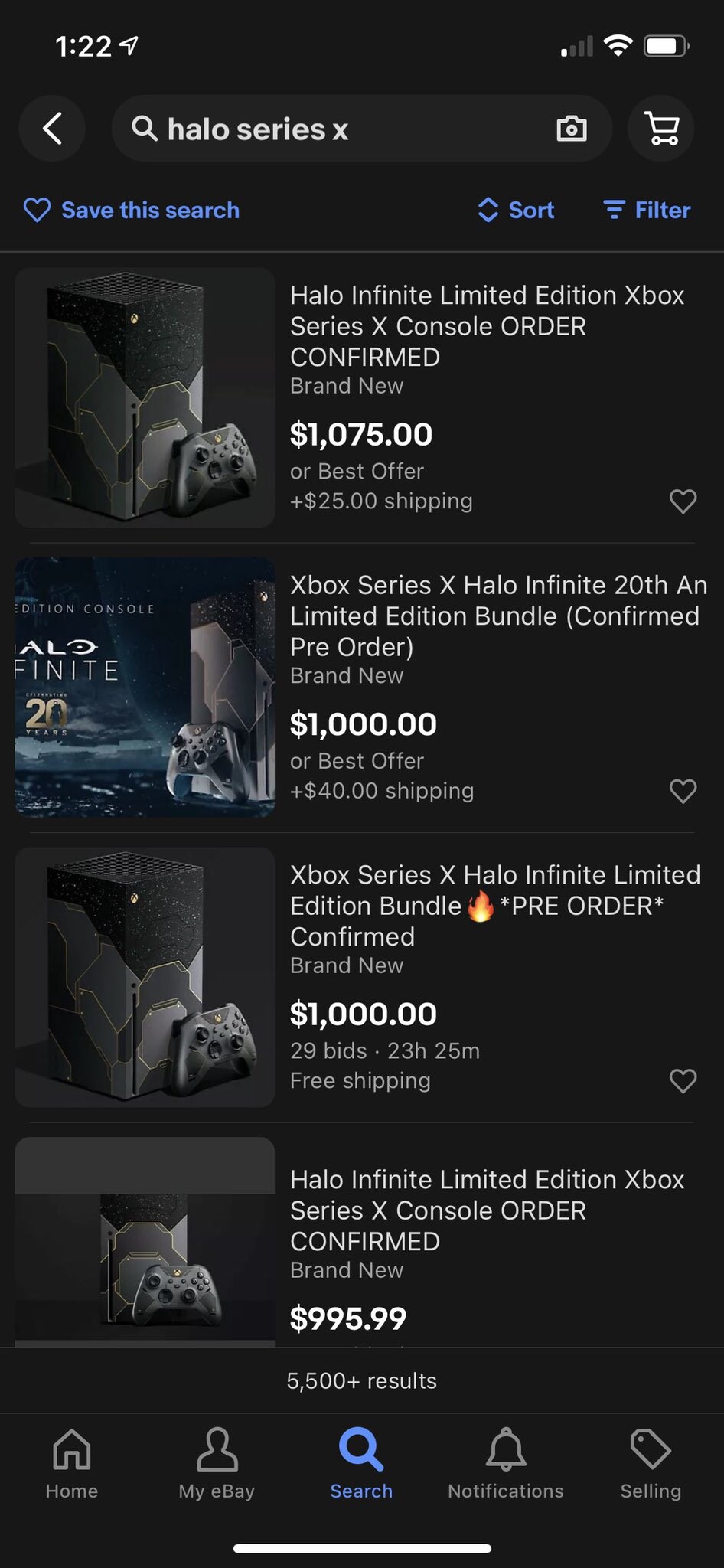 Custom Halo Infinite 20th Anniversary Limited Edition XBOX Series