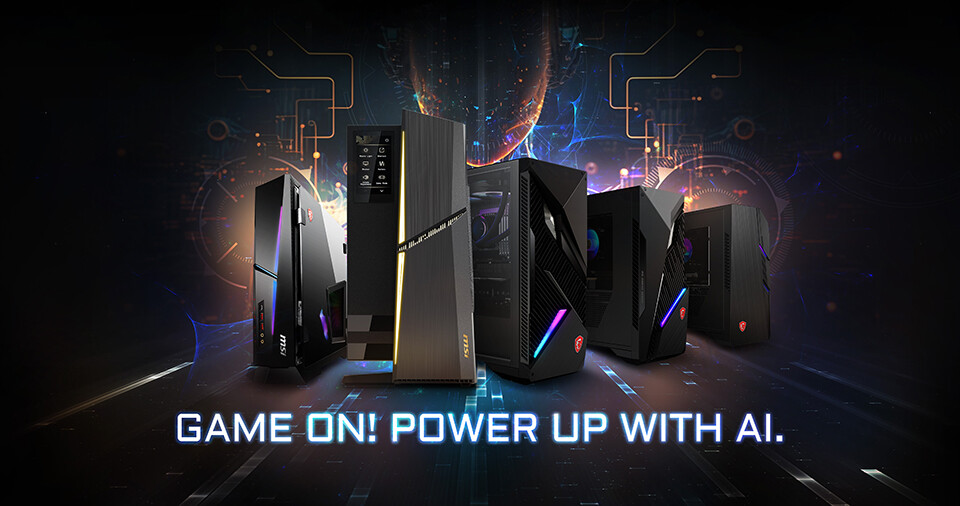 MSI Launches New AI Gaming Desktop with Intel Core 14th Gen
