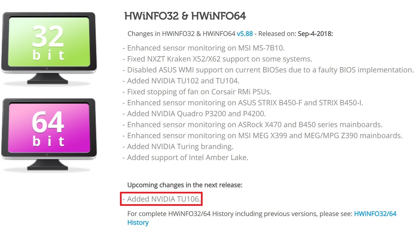 NVIDIA GeForce RTX 4080 SUPER has already been 'added' to HWiNFO