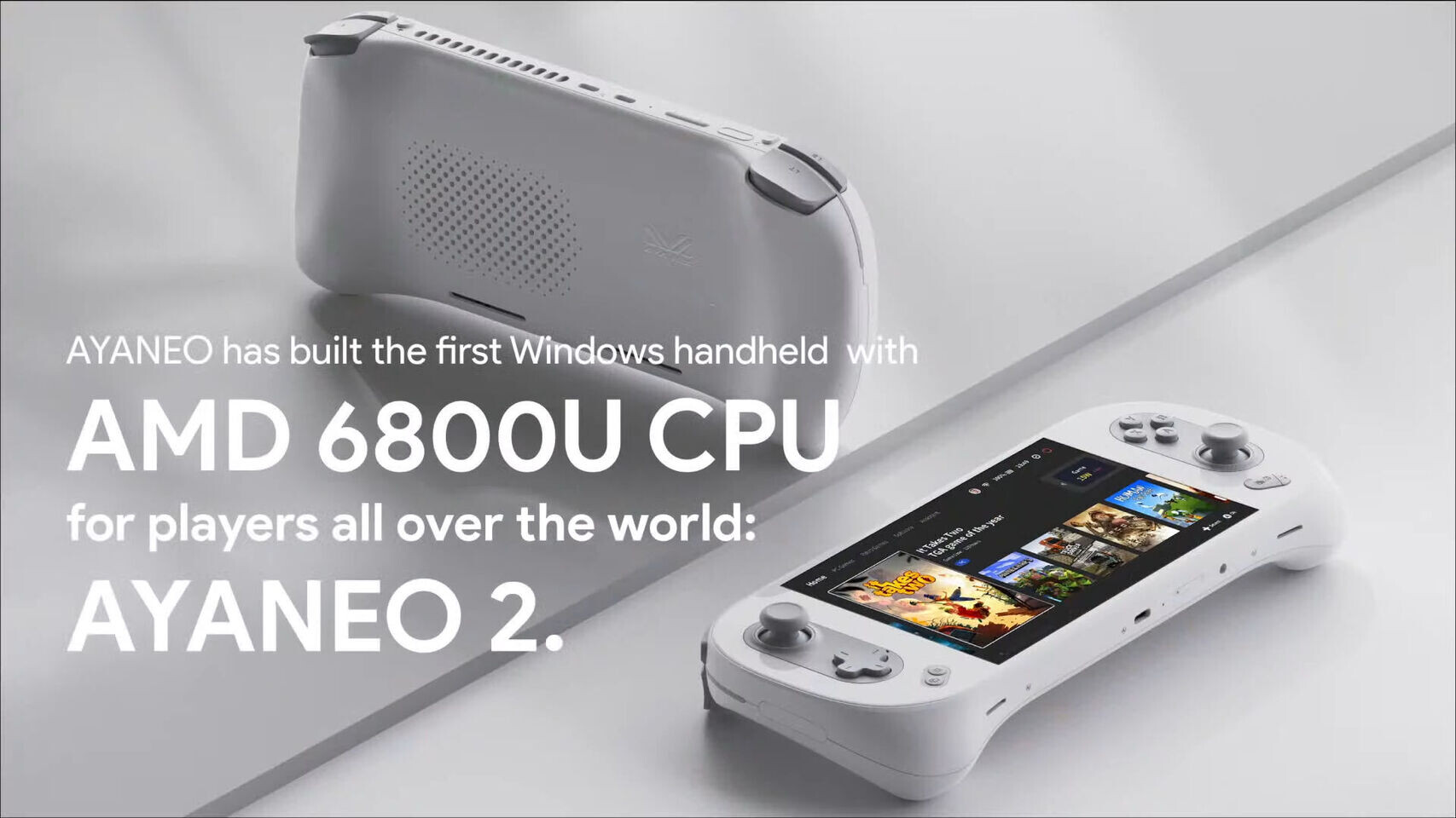 Ayaneo Unveils 2S Ryzen-Powered Gaming Handheld To Take On Steam Deck And  ASUS ROG Ally