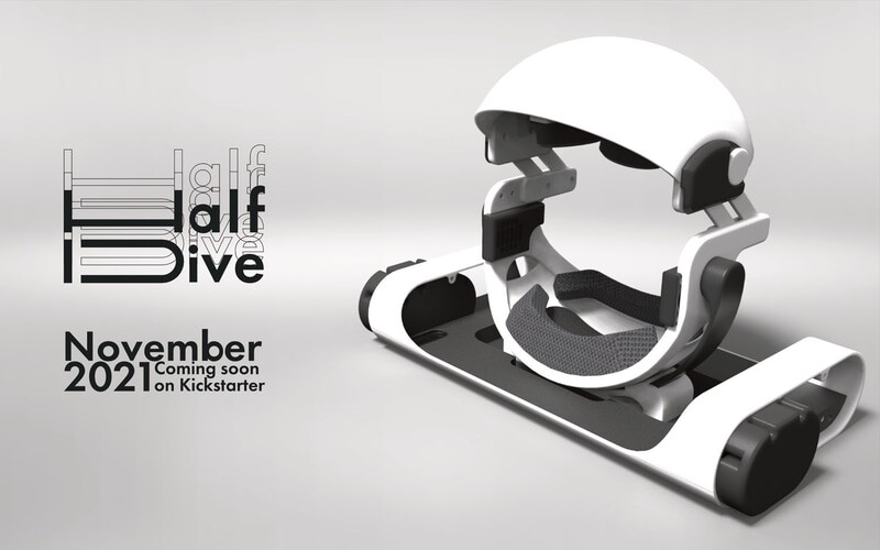 Havanemone frø Ubarmhjertig HalfDive, World's First Bed-Mounted-Display VR Headset | TechPowerUp