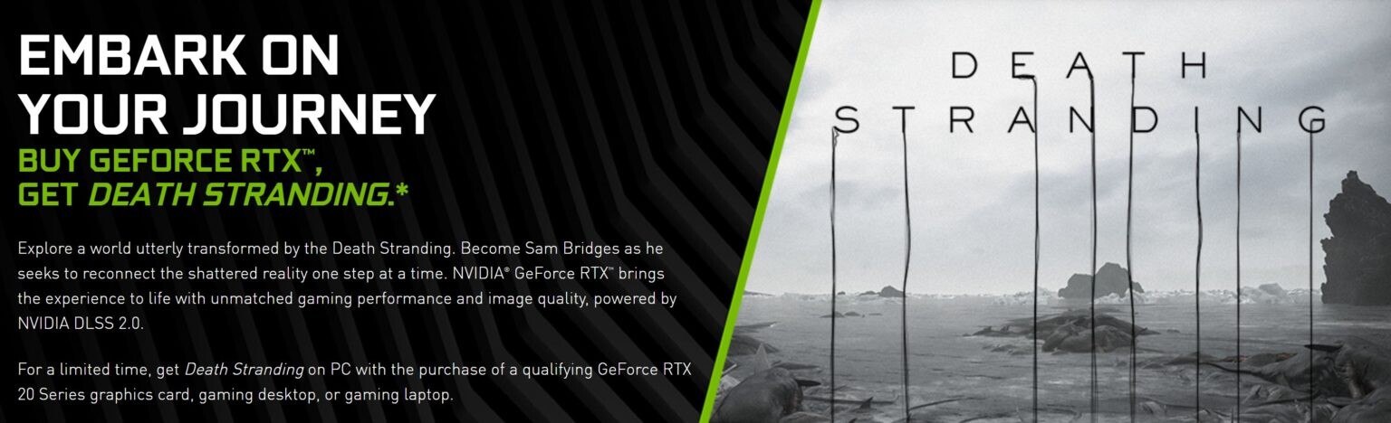 DEATH STRANDING For PC Out Now, Featuring NVIDIA DLSS 2.0 For Fast, Max  Setting Gameplay, GeForce News