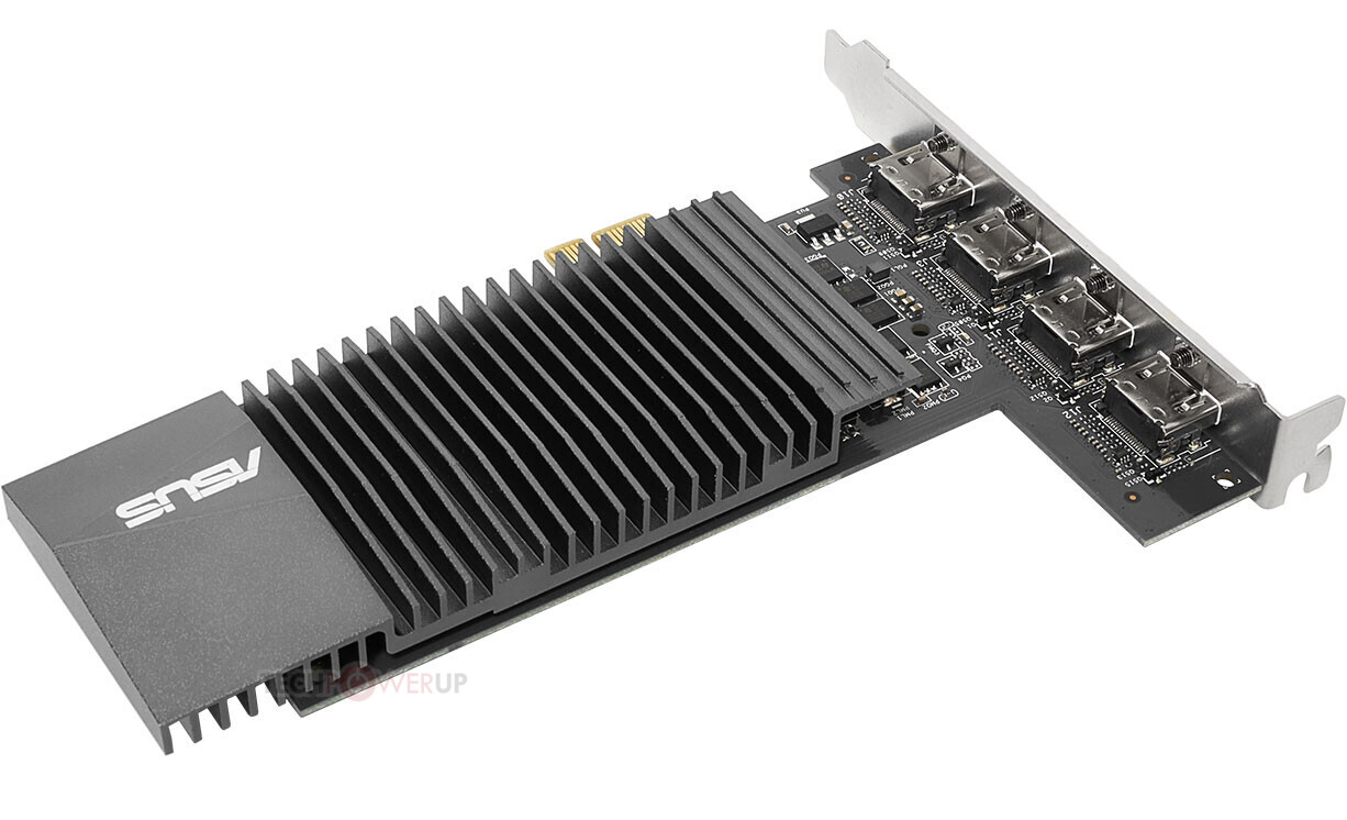 ASUS Launches An Old GPU: The NVIDIA GT 710 with Four 4K HDMI Ports