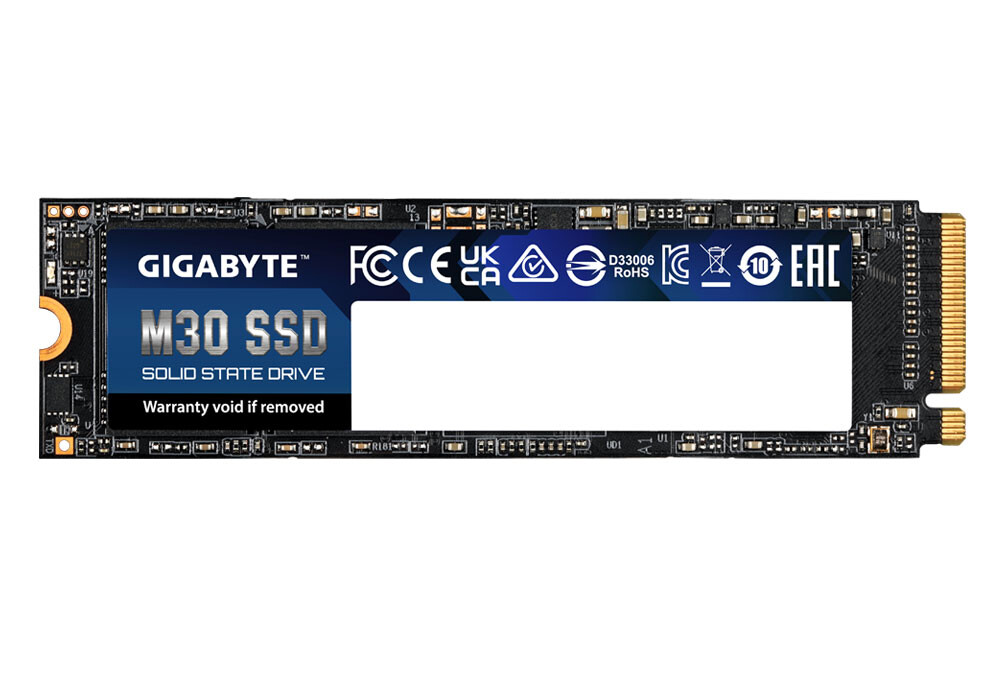 GIGABYTE Unveils M30 M.2 Gen 3 NVMe SSDs TechPowerUp