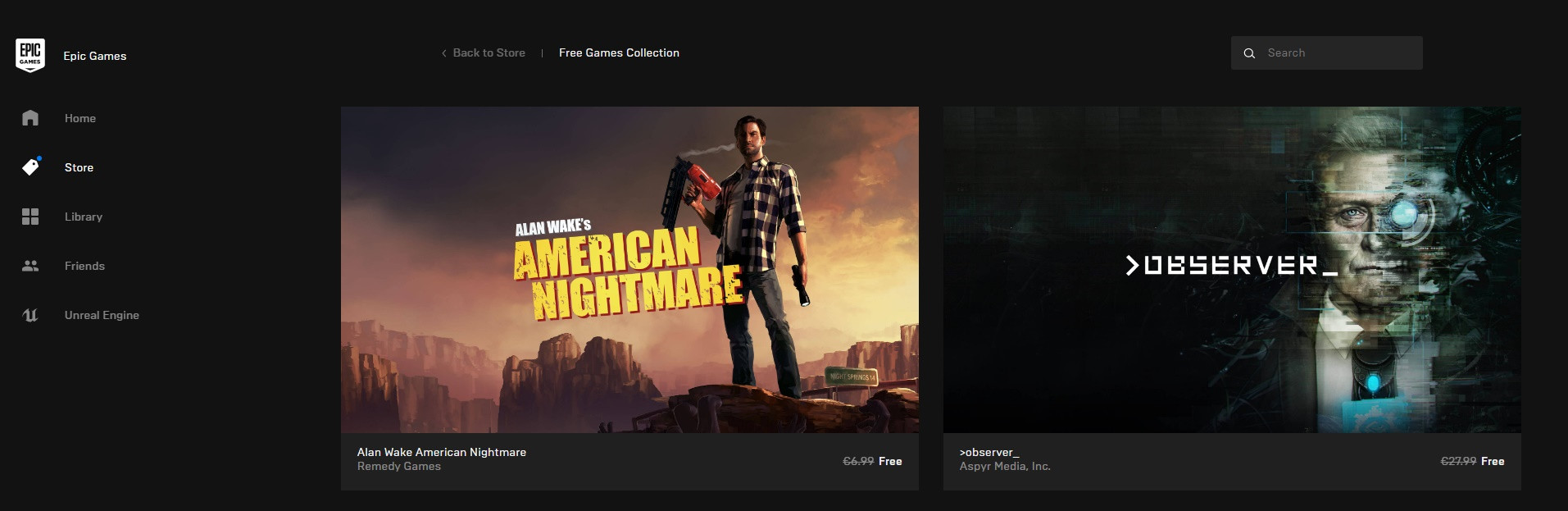 Alan Wake's American Nightmare  Download and Buy Today - Epic Games Store