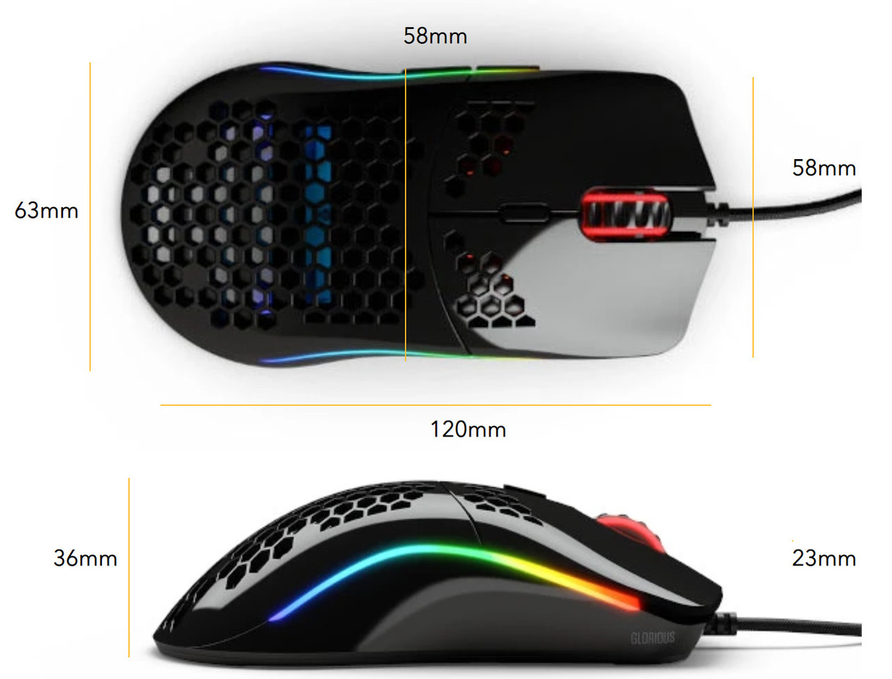 Glorious Pc Gaming Race Unveils The Model O Mouse Weighing 58 Grams Techpowerup Forums