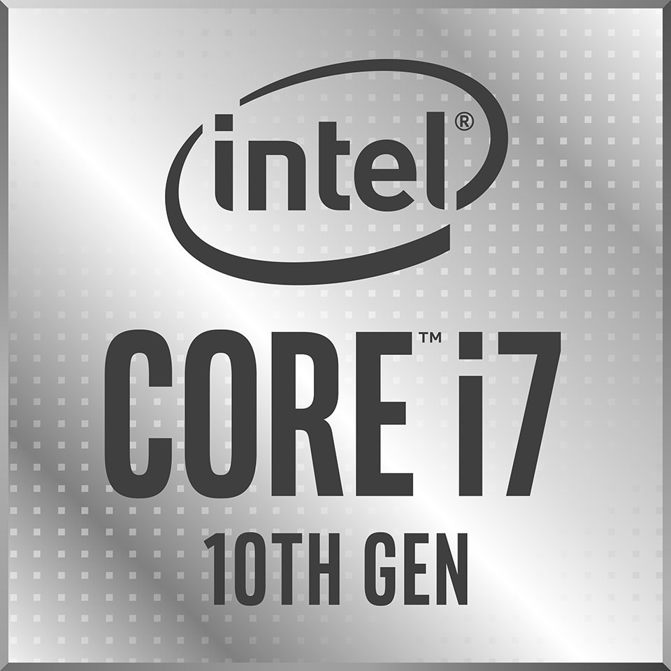 NEW USA Seller! BLACK Intel i7 black tall Label Case Badge Logo 