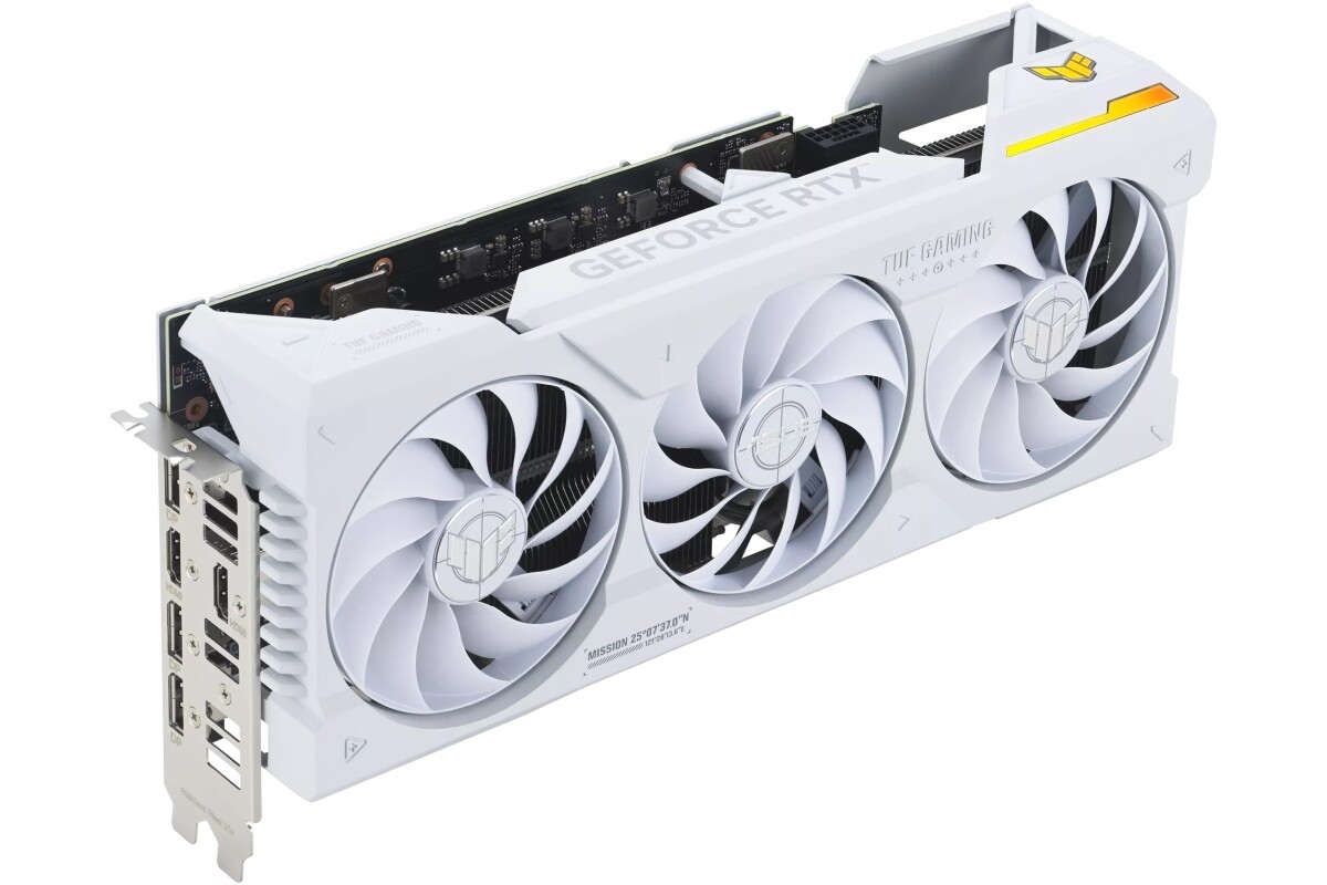 ASUS Launches TUF Gaming GeForce RTX 4070 Ti White OC Edition Graphics Card