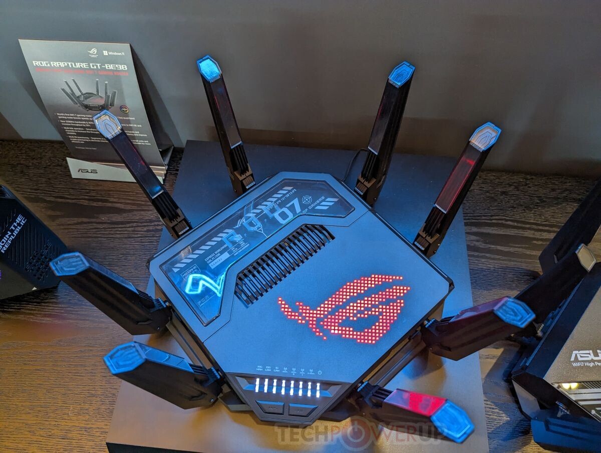 ASUS Shows Off its First Gaming Grade 7 Routers |