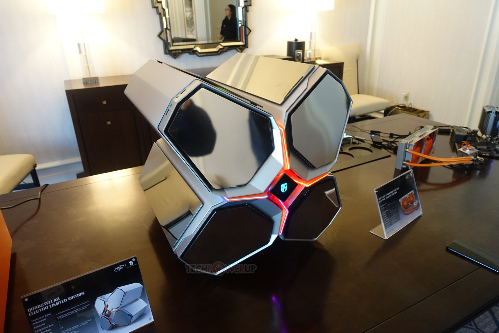 DeepCool Quadstellar Electro Looks like Something by Aperture Science | TechPowerUp