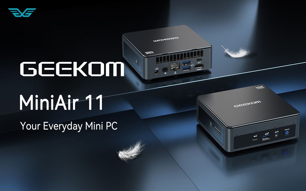 GEEKOM Launches the MiniAir 11: Your Everyday Mini PC