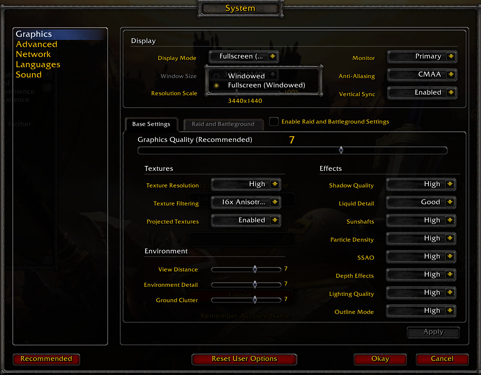 WoW Player Compares Performance of DX11 and DX12