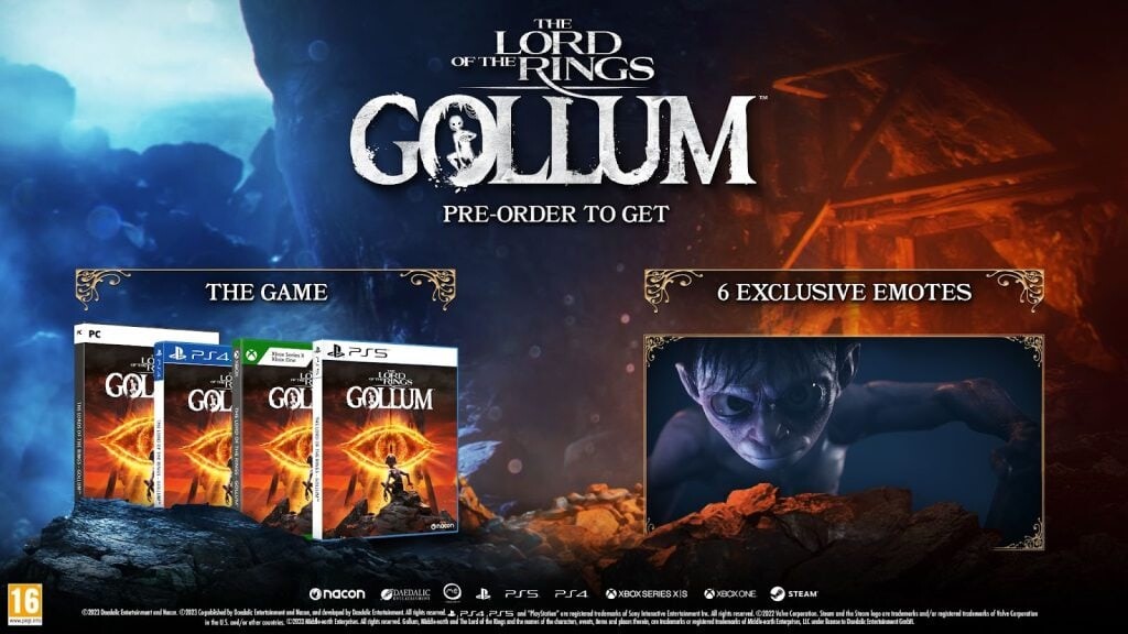 TOG - Toy Or Game - [PREORDER] The Lord of the Rings: Gollum for the  PlayStation 4/5 and Nintendo Switch Taking place in parallel to the events  described in The Fellowship of
