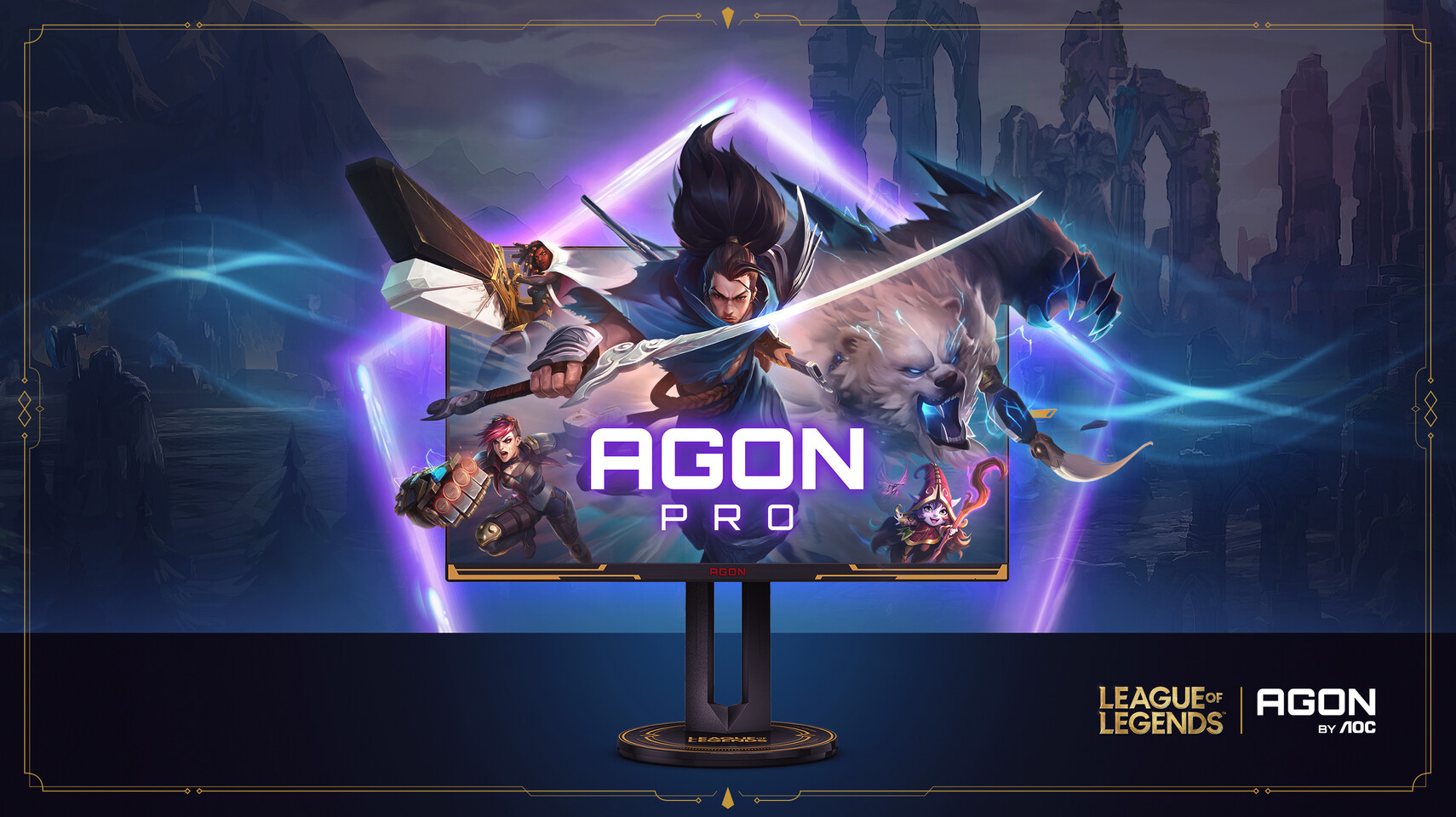 AOC Agon's First Pro Gaming Monitor Rocks A 360Hz Refresh And NVIDIA Reflex