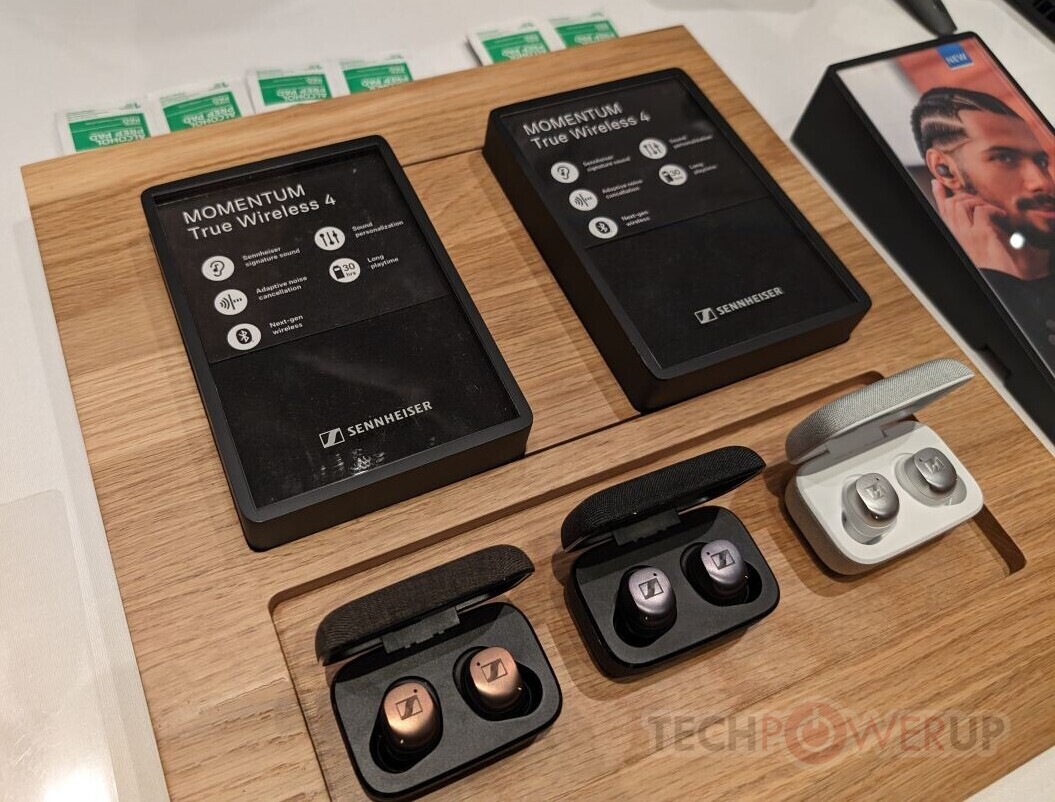 Sennheiser Momentum 4 earbuds debut for CES 2024