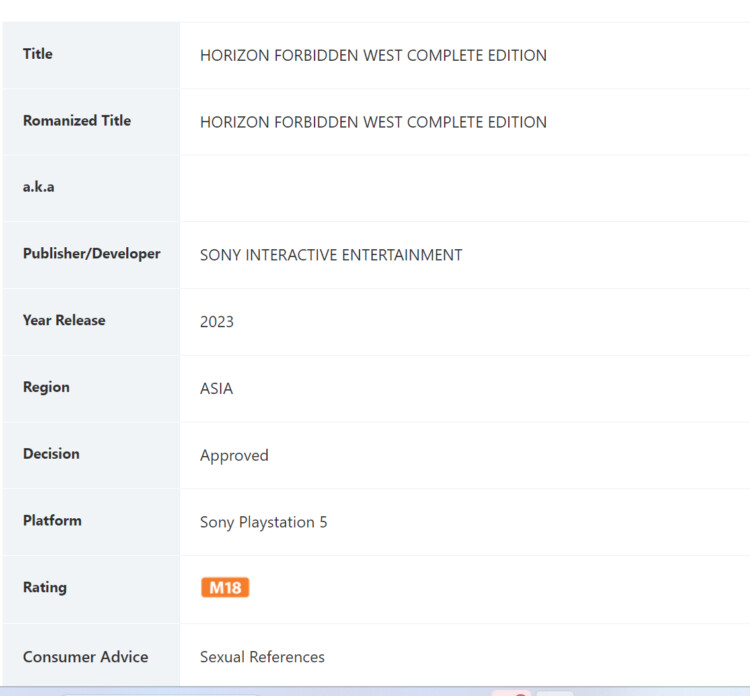 Leaked document suggests that a Horizon Forbidden West PC port is coming -  Xfire