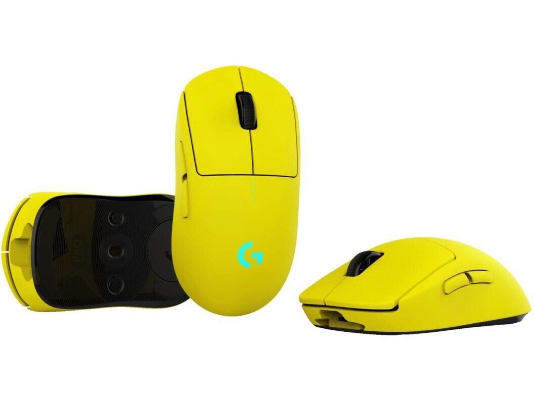 logicool g pro x superlight yellow