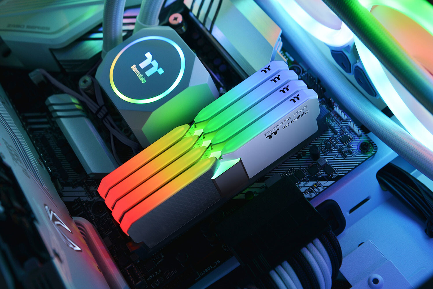 Thermaltake Launches the White TOUGHRAM XG RGB DDR4 Memory Series ...