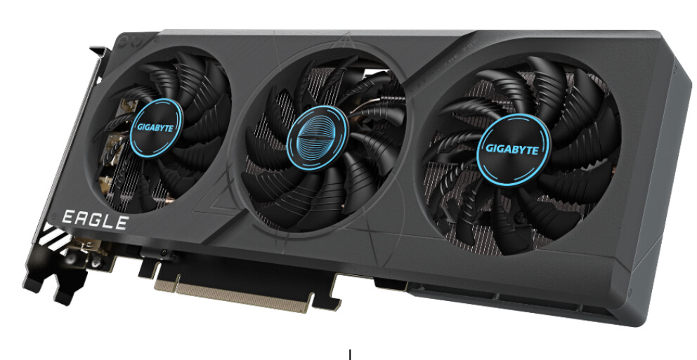 Gigabyte launches GeForce RTX 4060 low profile GPU with three fans