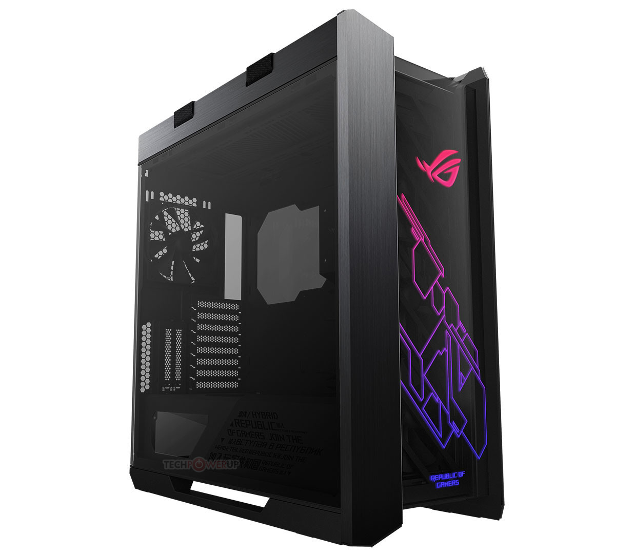 ROG Strix Helios, Cases