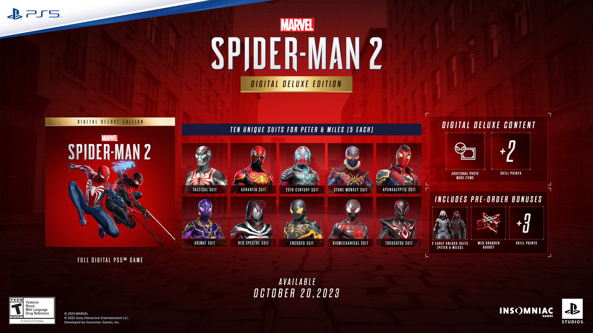 Marvel's Spider-Man 2 is out in October