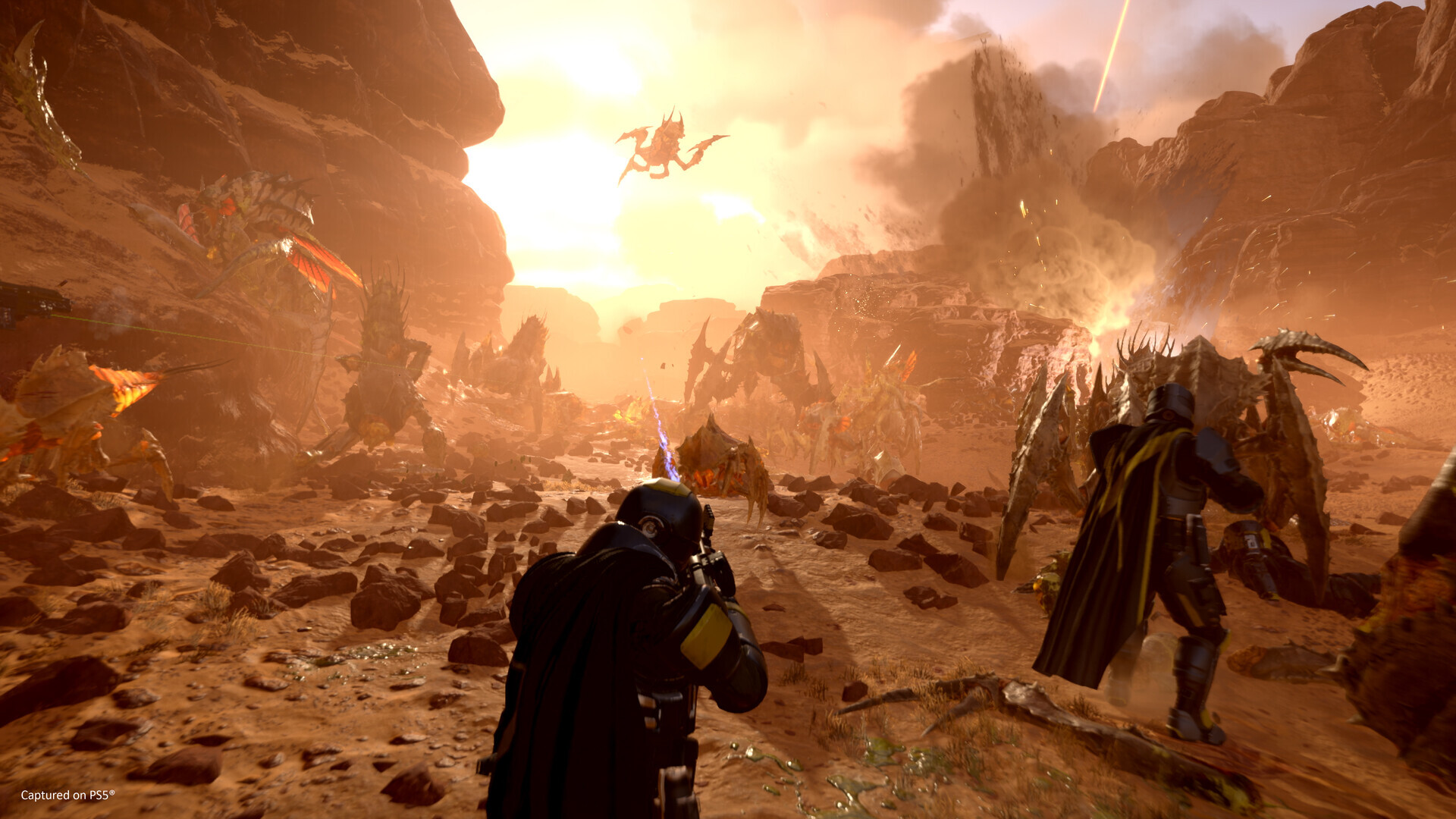 Helldivers 2 revealed as third person shooter and it will drop