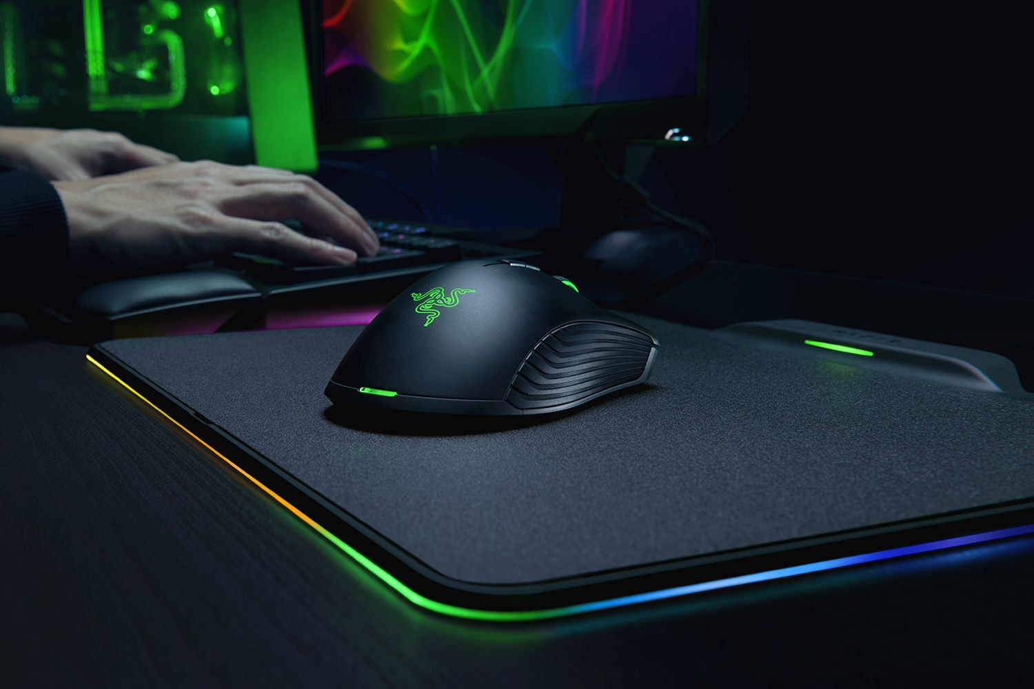 Get this featherlight Razer Viper gaming mouse and charging dock