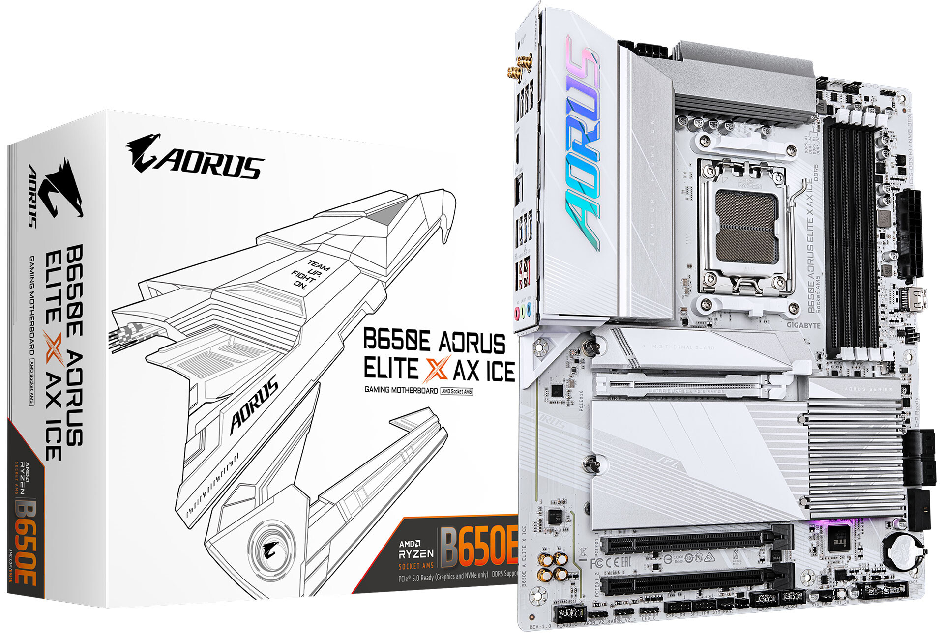 B650 AORUS ELITE AX ICE Key Features