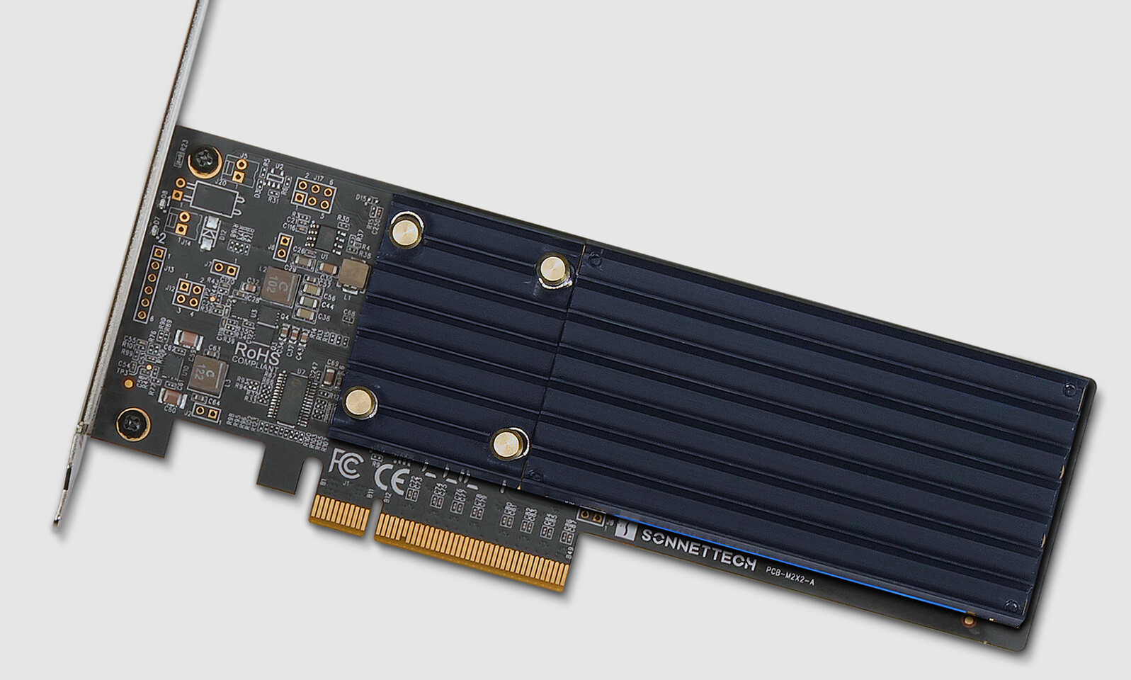 (PR) Sonnet Announces PCI Express 3.0 Adapter Card Featuring Two NVMe SSD Slots