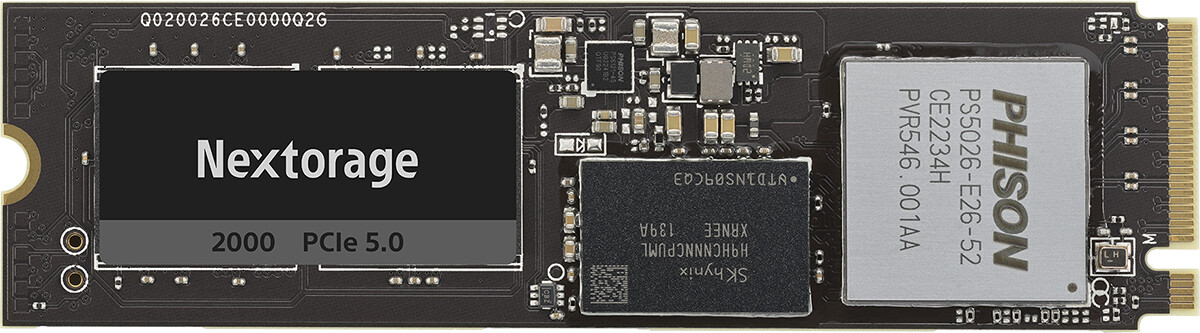 NE5N Series｜M.2 2280 PCIe®5.0 NVMe™ SSD – Nextorage