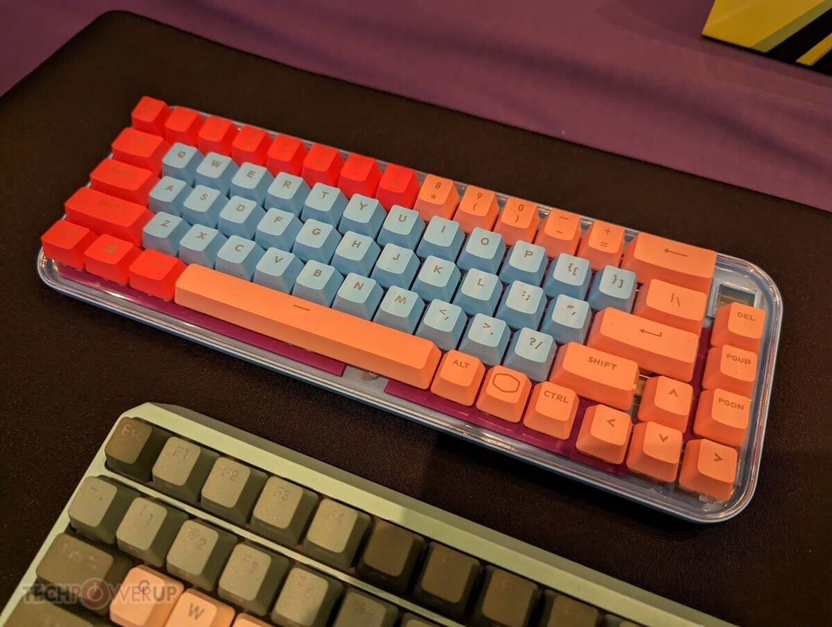 Cooler Master Keyboards at 2023 CES: MasterKeys MK770 and CK721 in New Colors
