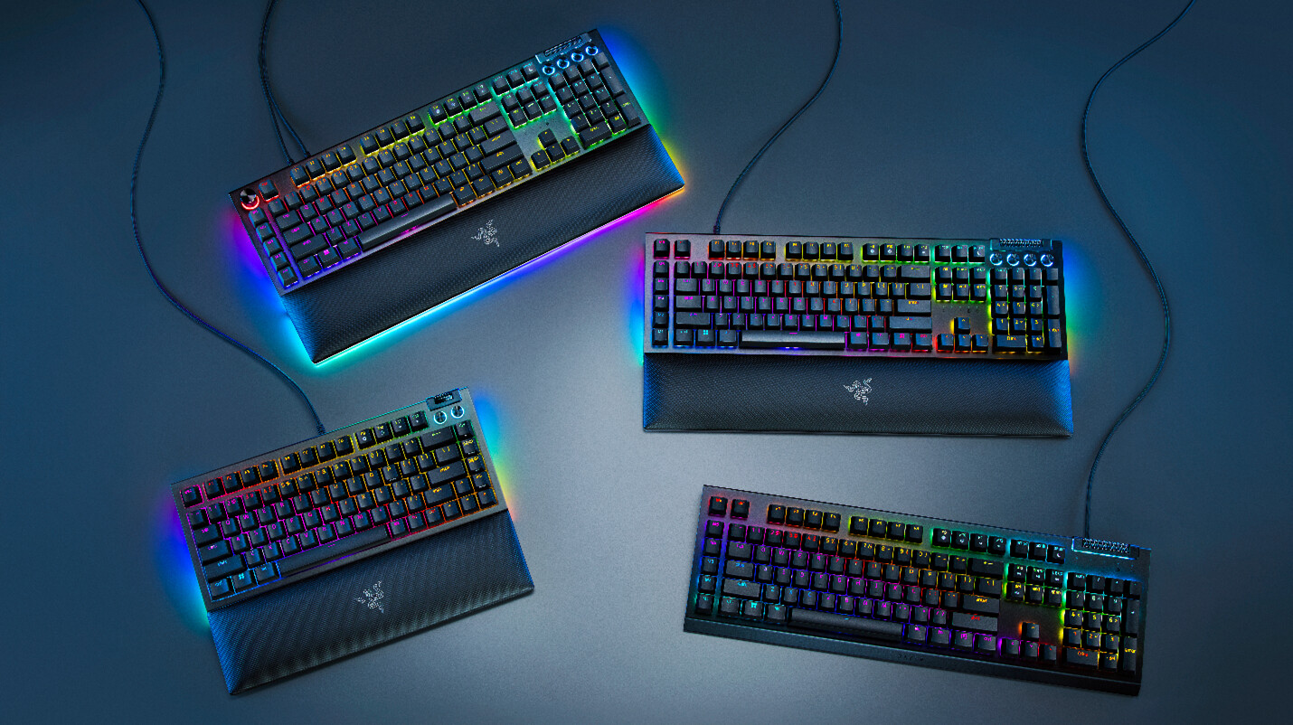 Razer Announces Keycaps, Coiled Cables And Wrist Rests To Level Up