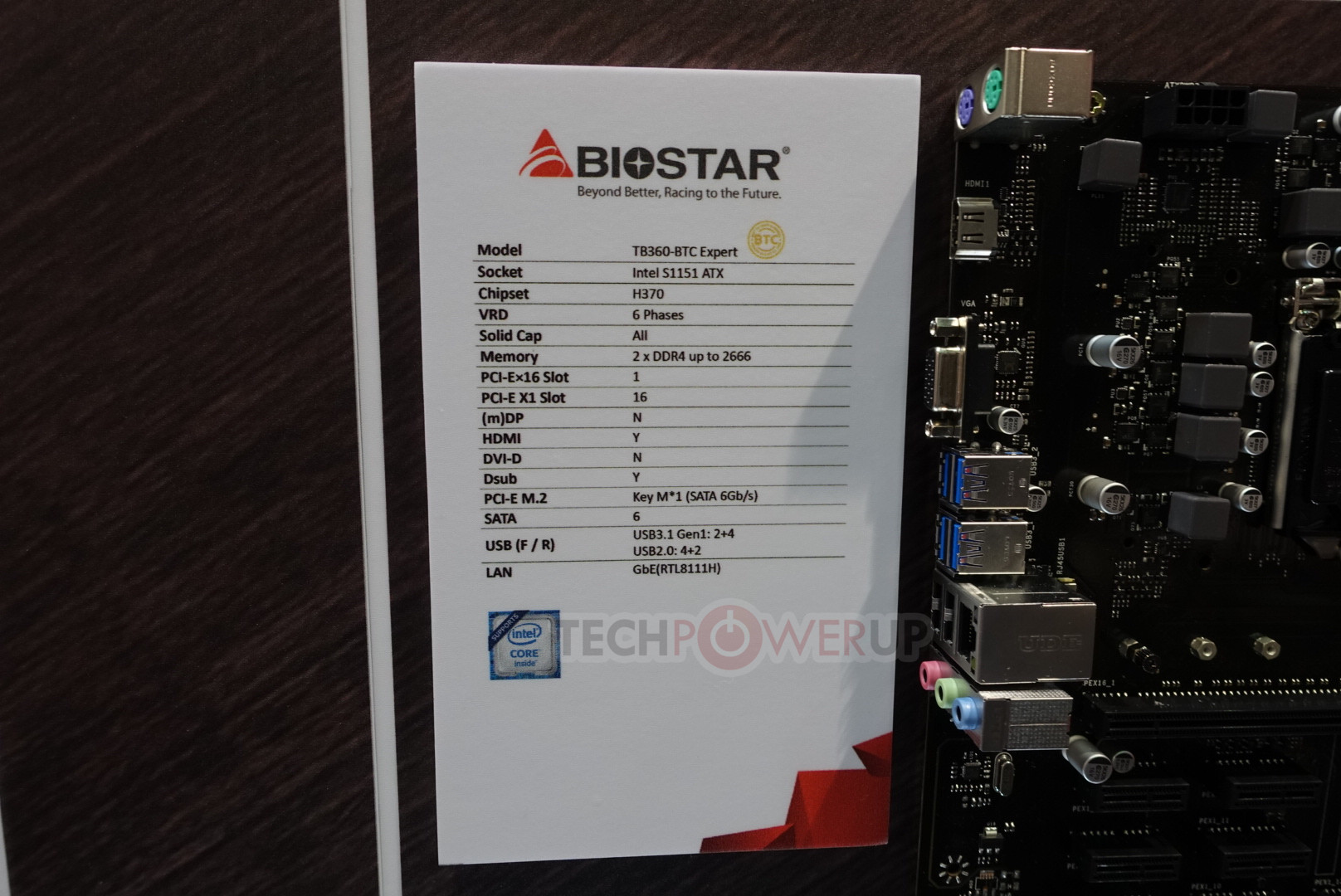 BIOSTAR at COMPUTEX 2018 - Motherboards With a Focus on Mining