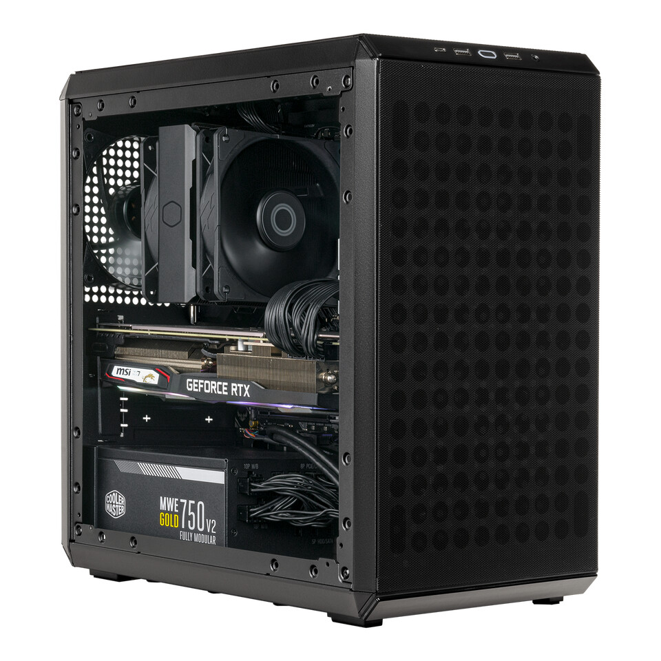 MasterBox Q300L White Mini Tower PC Case