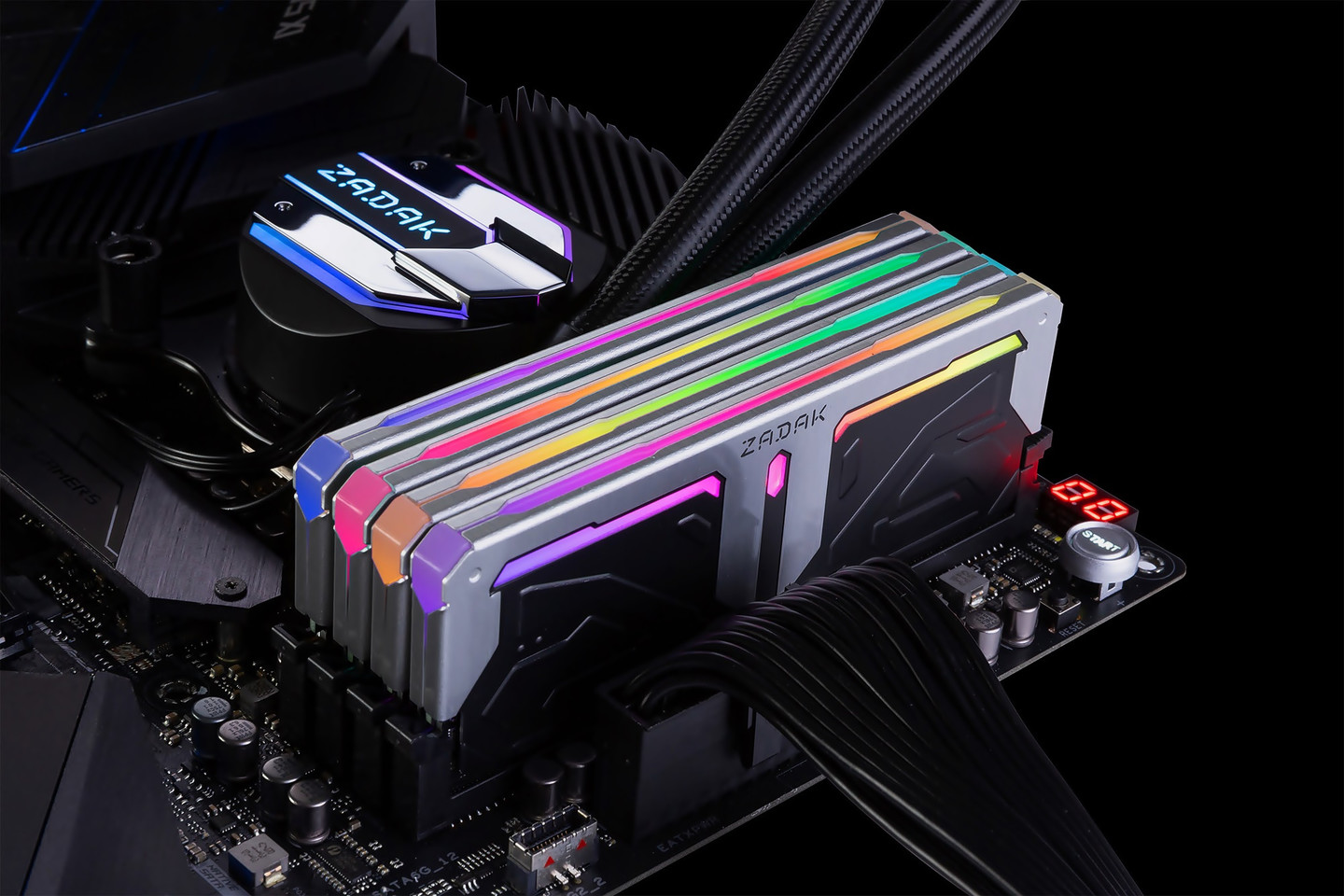 ZADAK Announces the SPARK RGB DDR4 Memory | TechPowerUp