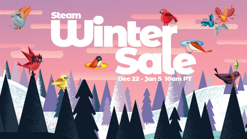 OS MELHORES JOGOS por MENOS de 5 REAIS AGORA no PC - STEAM WINTER SALE 2020  