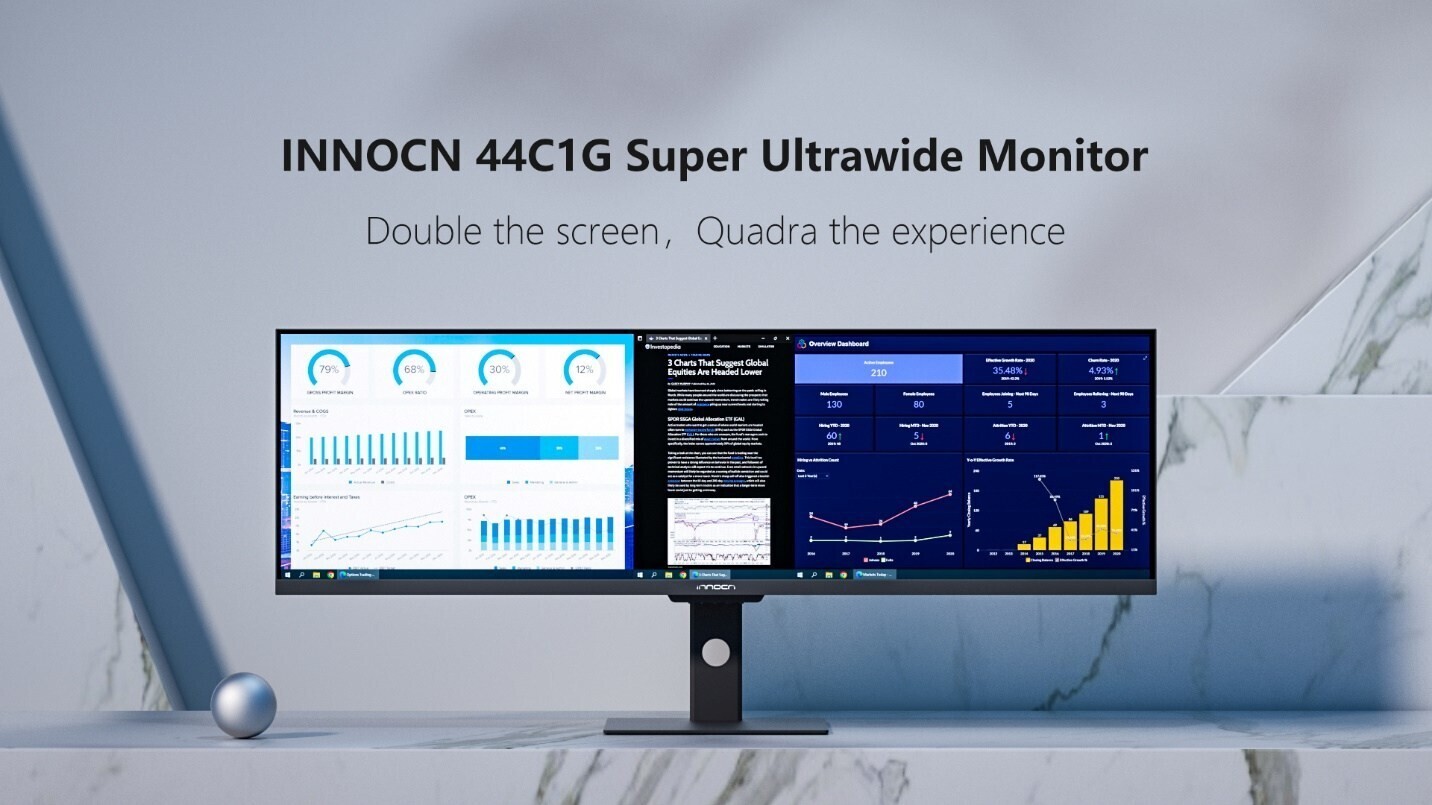 INNOCN 44C1G Review  An ultrawide productivity monitor