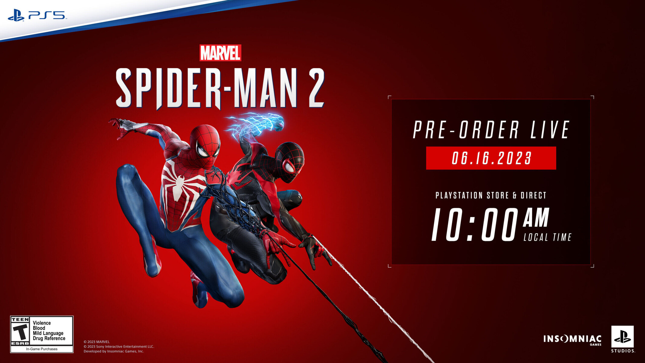 Marvel's Spider-Man 2 (2022 PlayStation 5 Video Game)