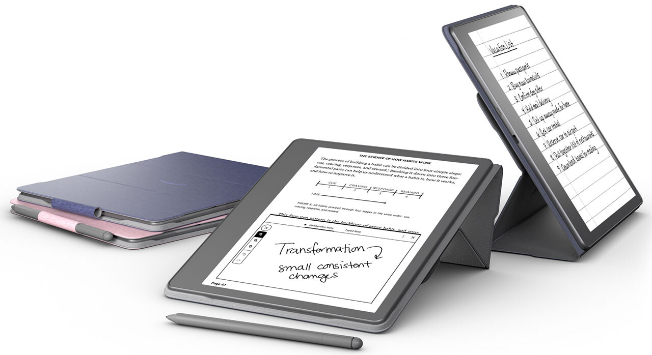 Kindle Scribe - the 1st Kindle for reading & writing, with a 10.2”  300 ppi Paperwhite display, includes Pen
