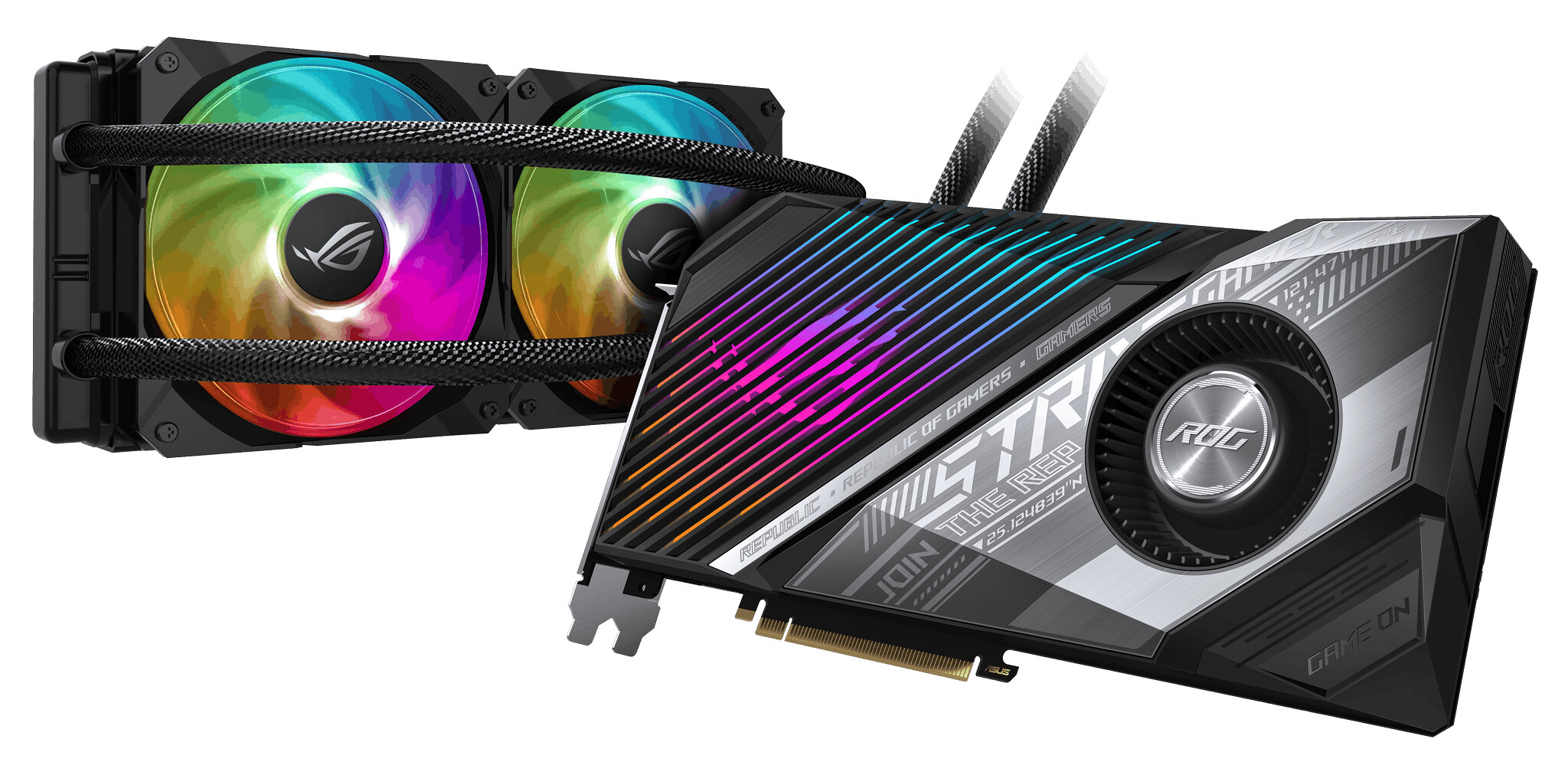 ASUS ROG Strix LC Radeon RX 6800 XT Pictured