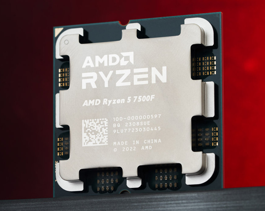 Reserved for the Chinese market, the Ryzen 5 7500F is already available in  Germany