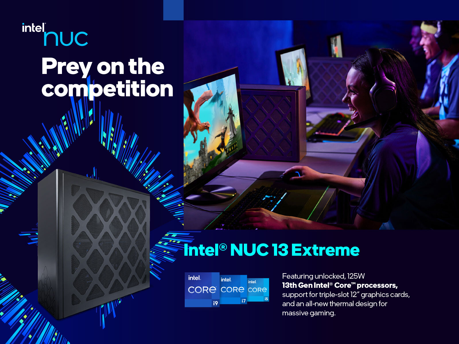 Intel NUC 13 Extreme Sets New Standard for Mini PC Gaming Performance